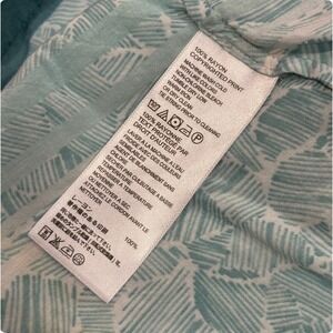 Tommy Bahama Blue Green Halter Dress Rayon Tropical Resort Vacation Sundress S